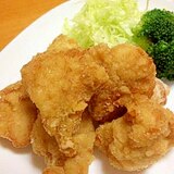 オリーブオイル漬☆柔らかむね肉の唐揚げ